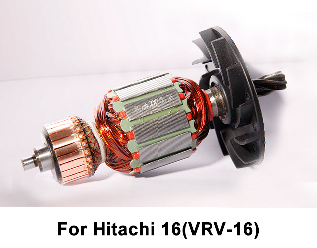 SHINSEN POWER TOOLS Rotor Armatures for Hitachi VRV-16 Electric Rotary Hammer