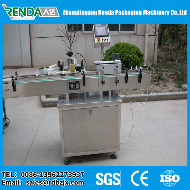 Automatic Label Sticking Machine Label Printing Machine for Bottles