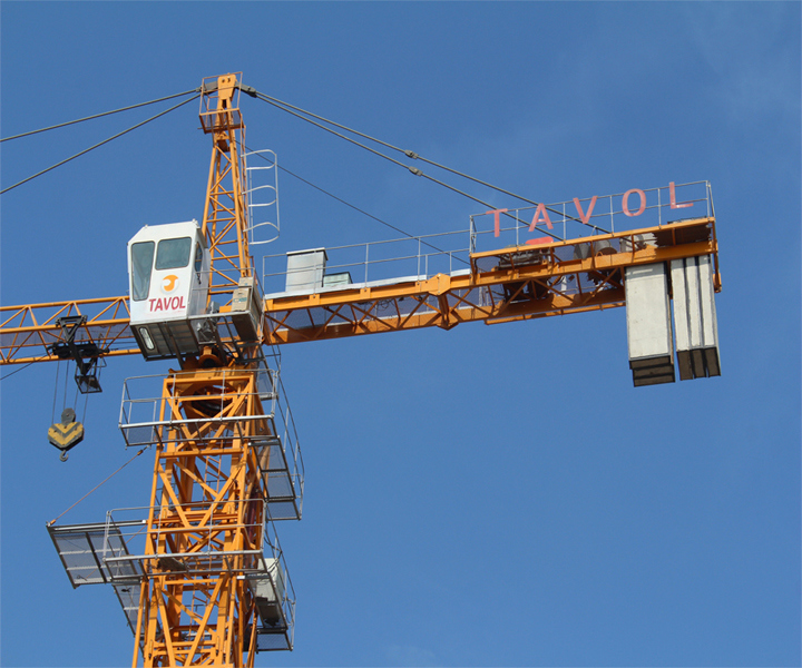 380V/50Hz/3p Top Kit Tower Crane and Spare Parts