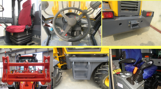 Mini Wheel Loader with Mechanical Automatic Gearbox