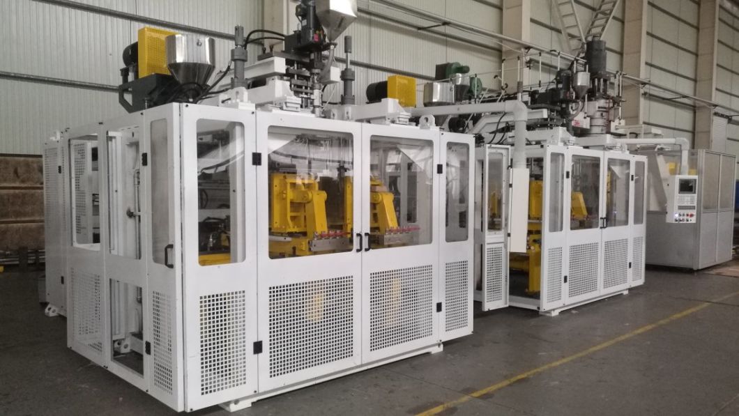 Plastic Bottle Double Station Extrusion Blow Molding Machine