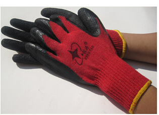 Cotton Glove, Safety Gloves, PVC Cotton, Nylon Gloves (SYST04)