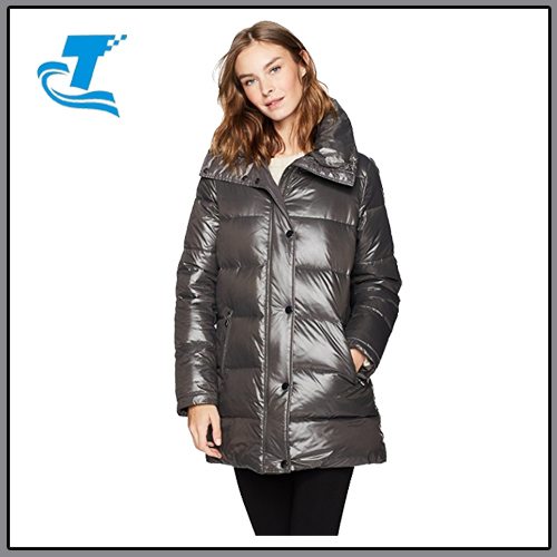 Outerwear Women's MID-Length Quilted Puffer Coat