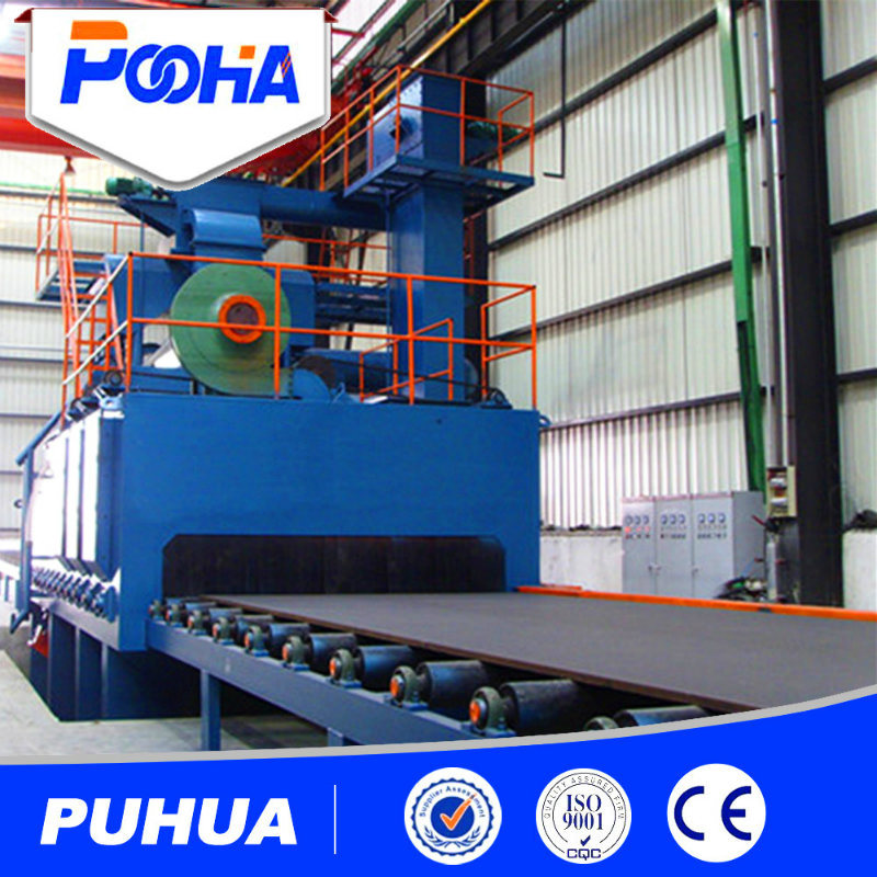 Ce H Beam Steel Surface Treatment Shot Blasting Machine