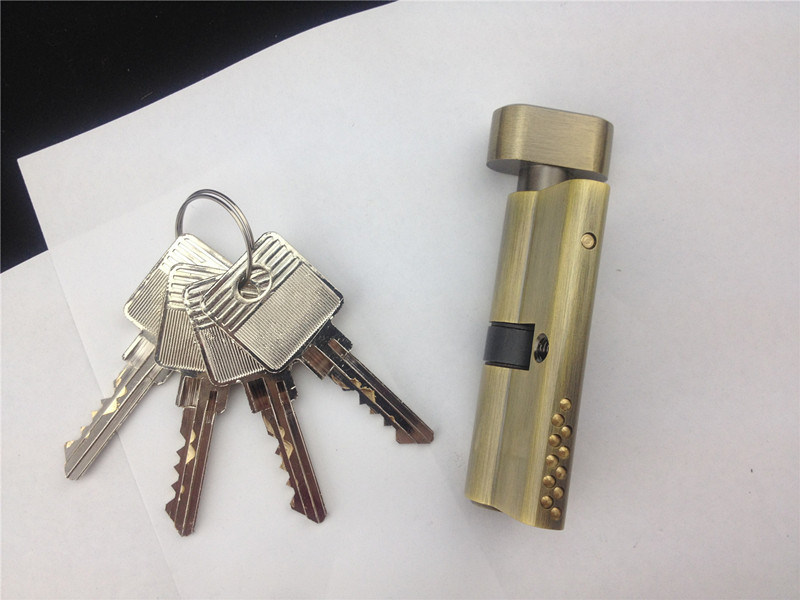 High Security Brass Key Cylinder