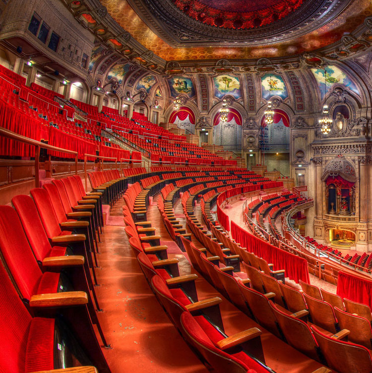 Modern Furniture Auditorium Theater Chair (HY-9005)