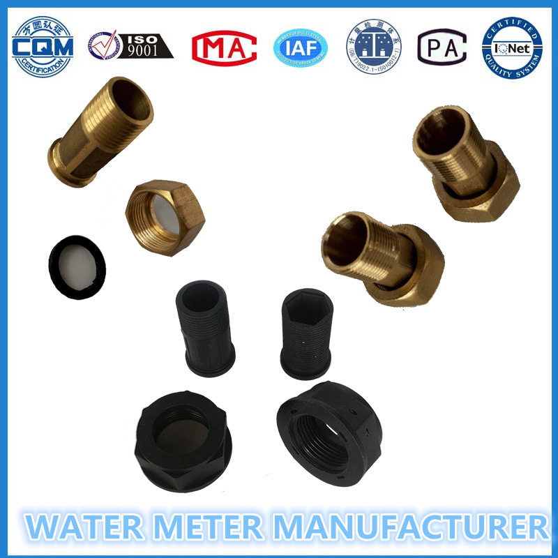 Brass/Plastic/Iorn Water Meter Fittings of Dn15-40mm