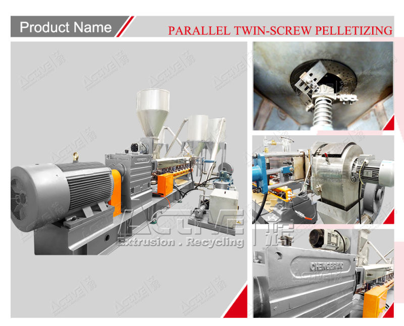 Professional Two Screw Pelletizer with High Quality