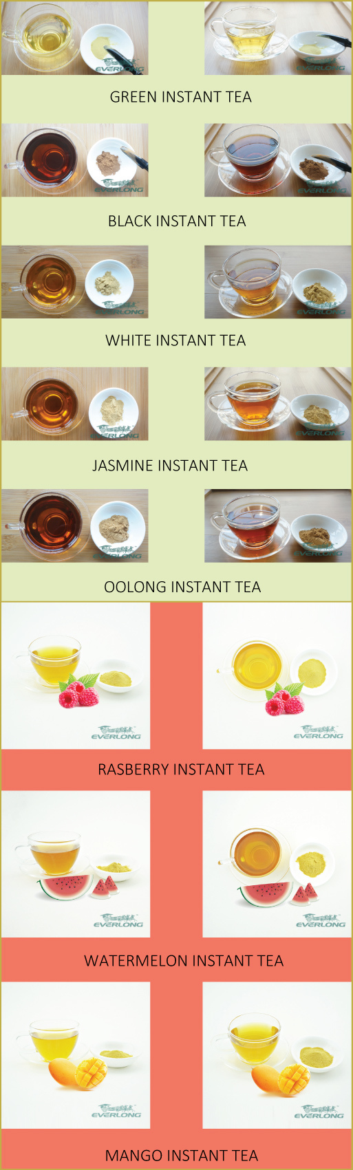 Instant Tea Extract Powder with Watermelon Flavor (IT1503)