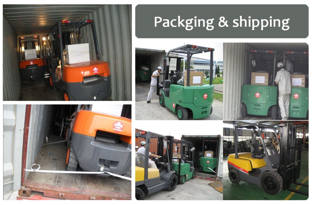 7 Ton Diesel Forklift with Cab and Japanese Isuzu Engine