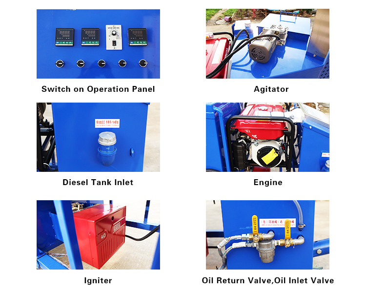 Automatic Road Repair Machinery Pavement Patching Asphalt Crack Filling Machine