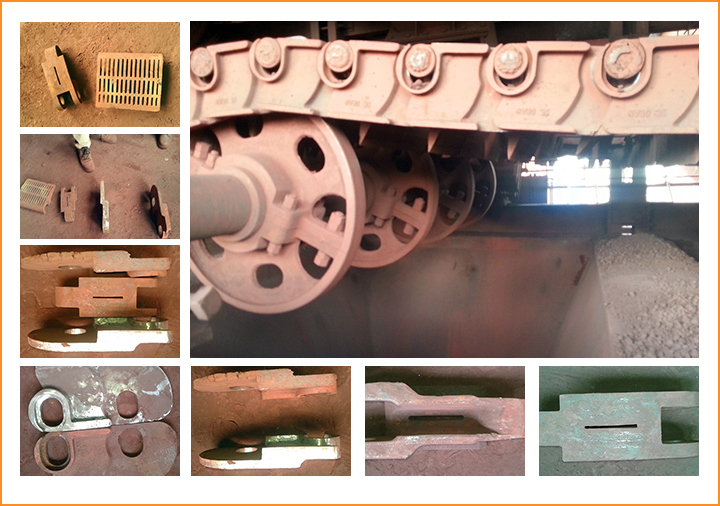 High Quality Left/Right Plate of Chain Grate Machine, etc