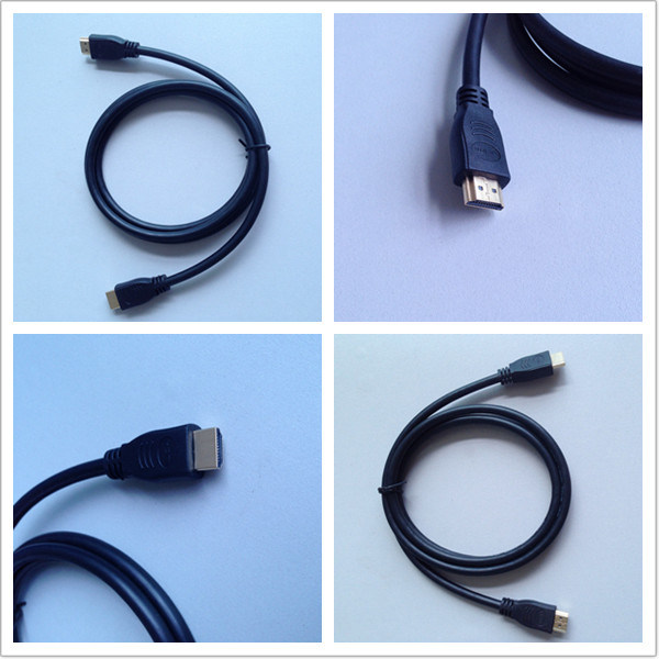 Wholesale HDMI Cable Type a Male to Male Gold Plated 1.4 V