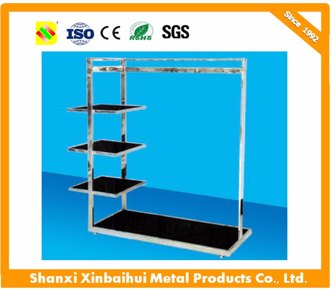 Multi Color Clothes Garment Drying Hanger Rack and Large Capacity Rack with 3 Levels and Bar for Sheets