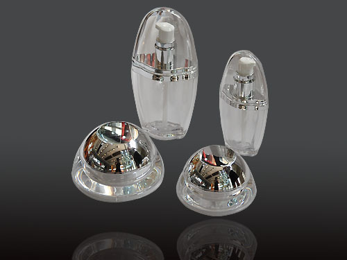 Korean Style 15ml Airless Pump Bottle Acrylic Materials