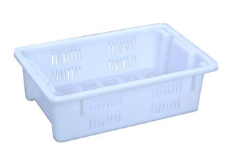 Y183 Reversible Piled Stackable Plastic Turnover Crate