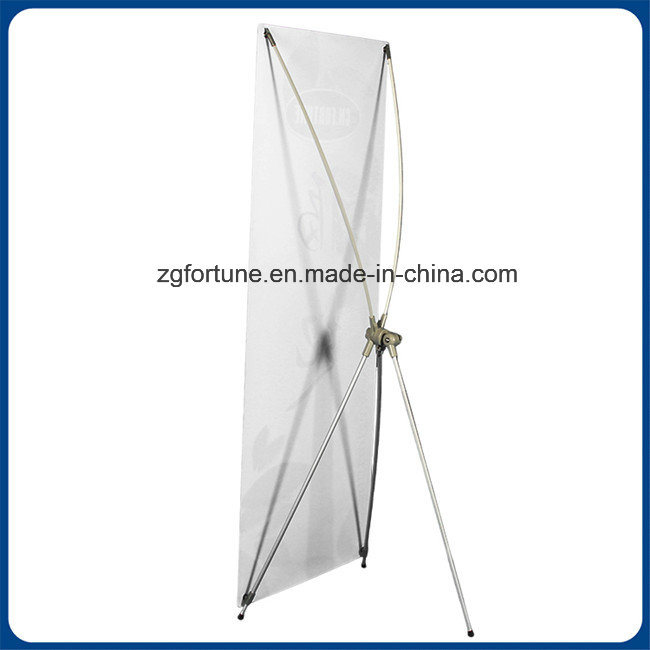 Desktop Stand Banner X Banner Stand for Advertising (aluminum pole)