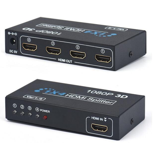 HDMI Splitter 1X4 Support 3D