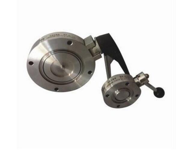 Manual High Fine Vacuum Butterfly Bamper Valve