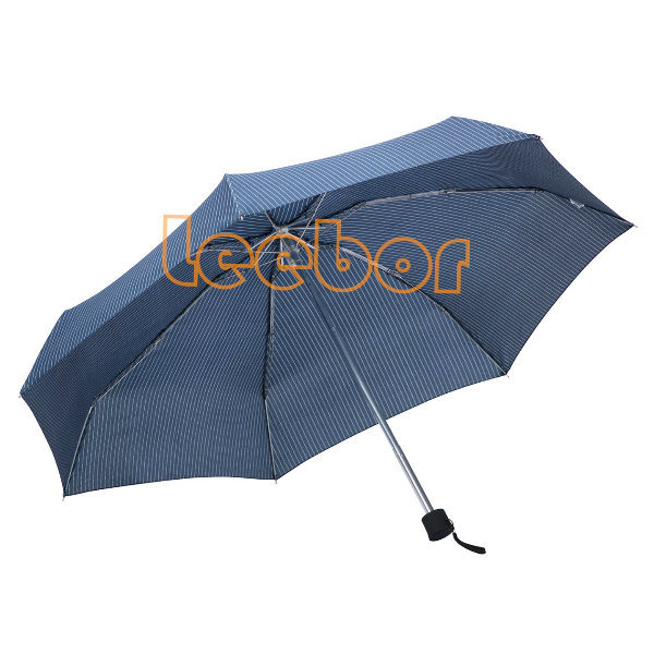 Blue Color 3 Manual Folding Lightweight Umbrella For Sale