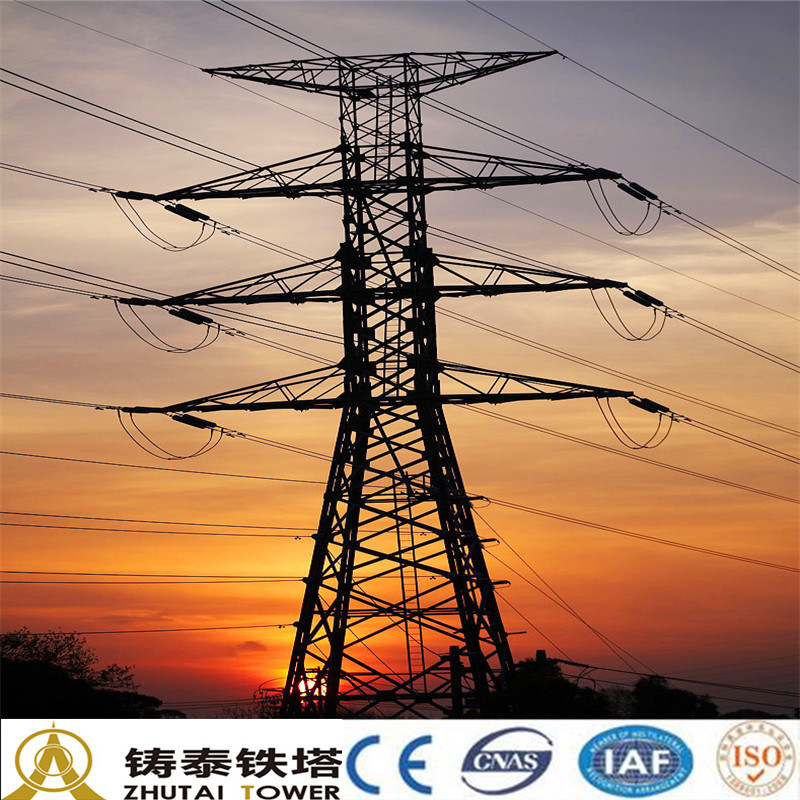 High Quality Power Transmission Line Steel Angle Tower