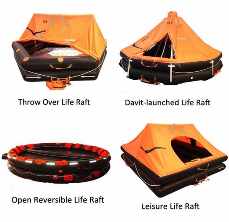 Self Inflating 20 Person Life Raft Equipment