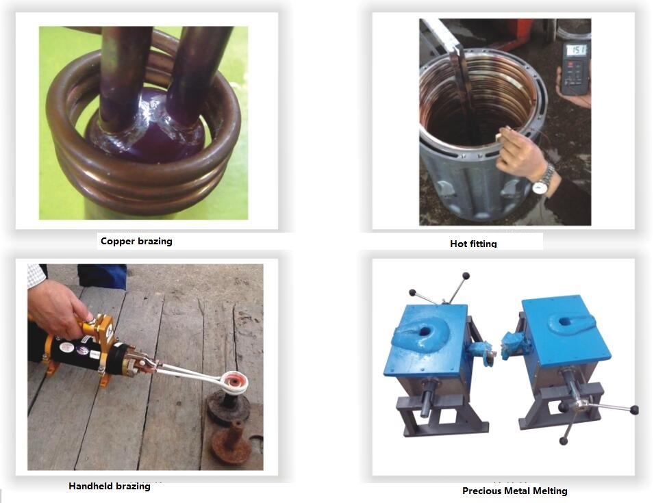 Air-Cooled Induction Brazing Machine for Auto Part Brazing Welding Soldering