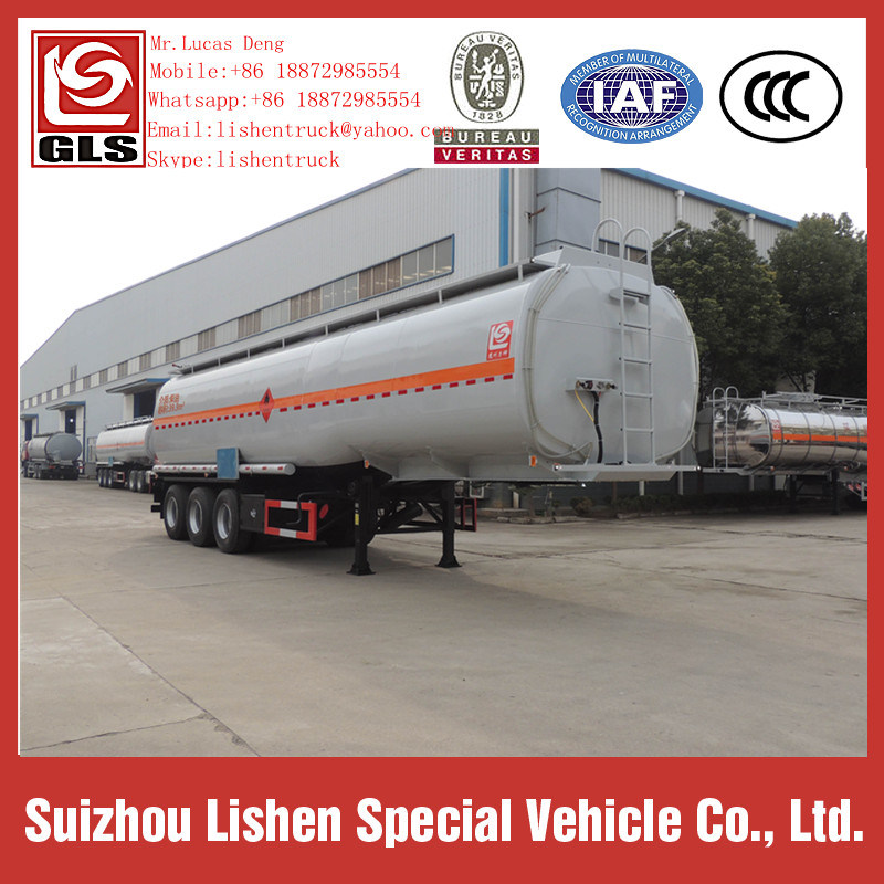 Oil Semi Tariler 40000L China Price Good Quality Tri Axles Fuel Tanker Truck Trailer