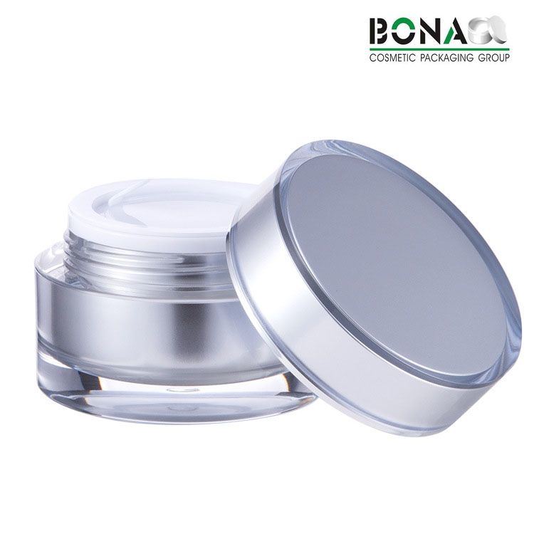 15g 30g 50g 60g Clear Acrylic Jar Day Cream Jar Plastic Cosmetic Jar