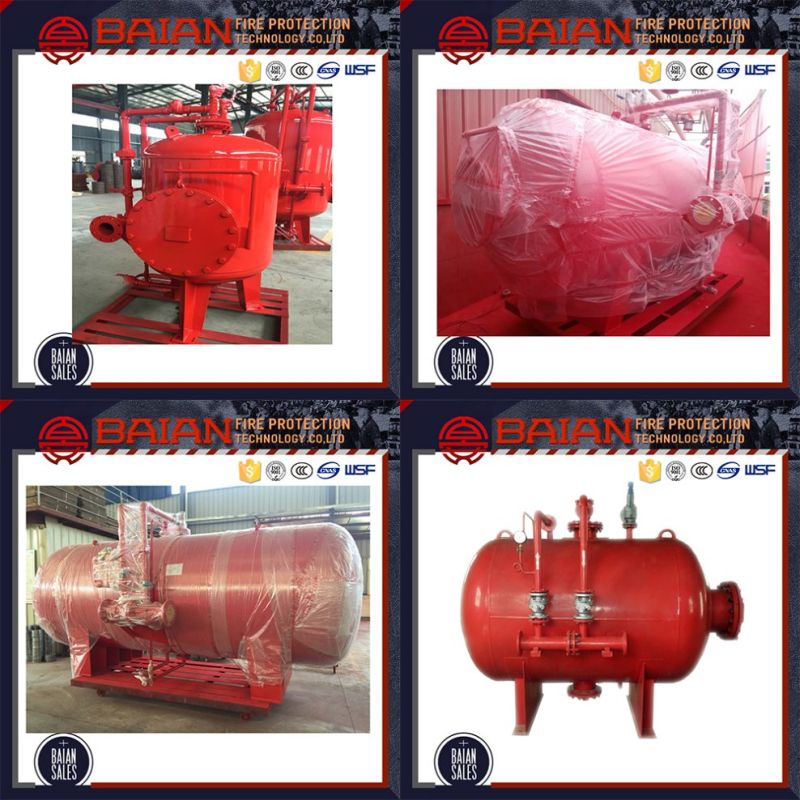 Fixed Horizontal Foam Bladder Tank for Fire Fighting