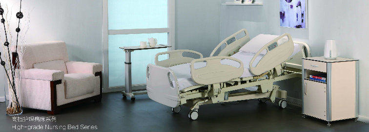 Hb-36 Medical Furniture Stainless Steel Mobile Infant Bed