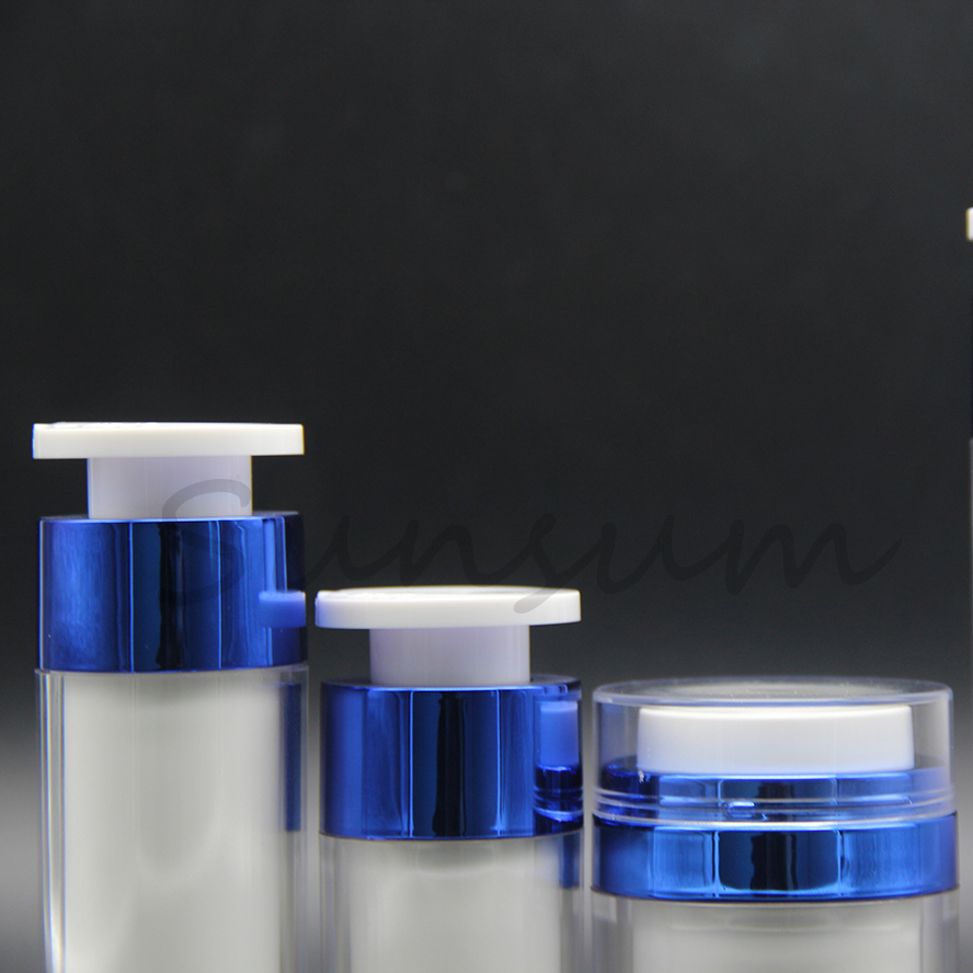 Double Wall Airless Bottle for Cosmetic Packaging