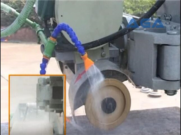 Automatic Stone Polisher for Profiling Granite/Marble Slab Edge