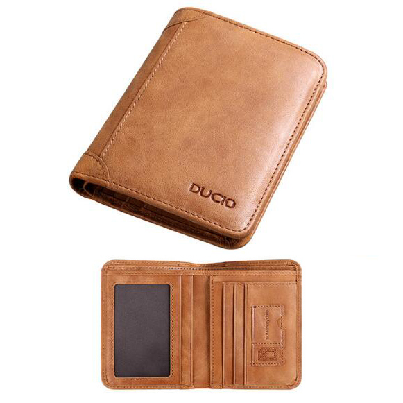 New Arrival Brown Men Leather Wallets for Travel