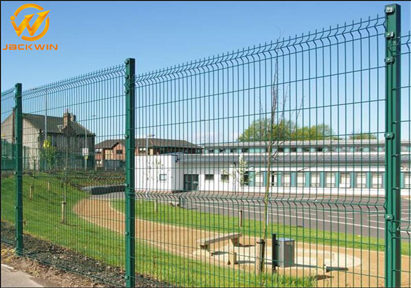 2*2.5m Galvanized Steel Welded Mesh Fencing for Railway