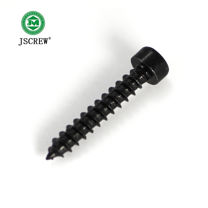 Black Zinc Cap Head Self Tapping Wood Screws