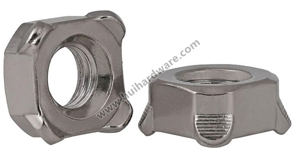Stainless Steel Square Weld Nuts DIN928