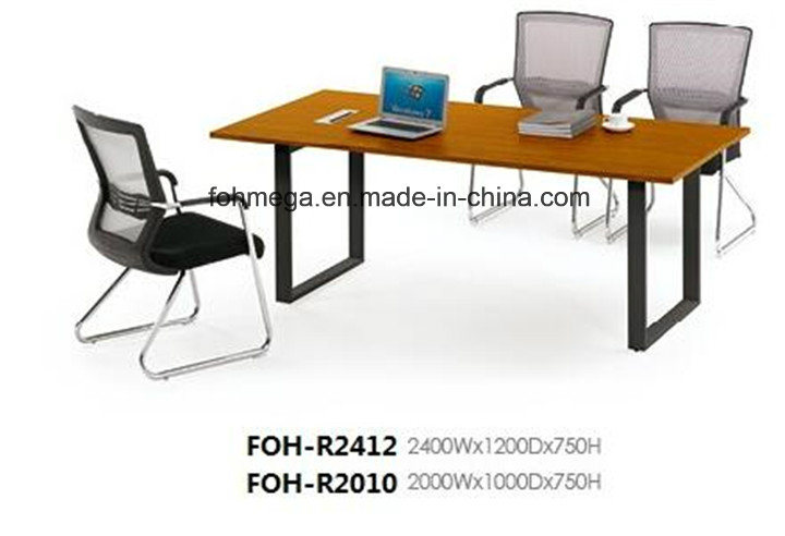 Wooden School Conference Furniture Office Meeting Room Table (FOH-R2412)