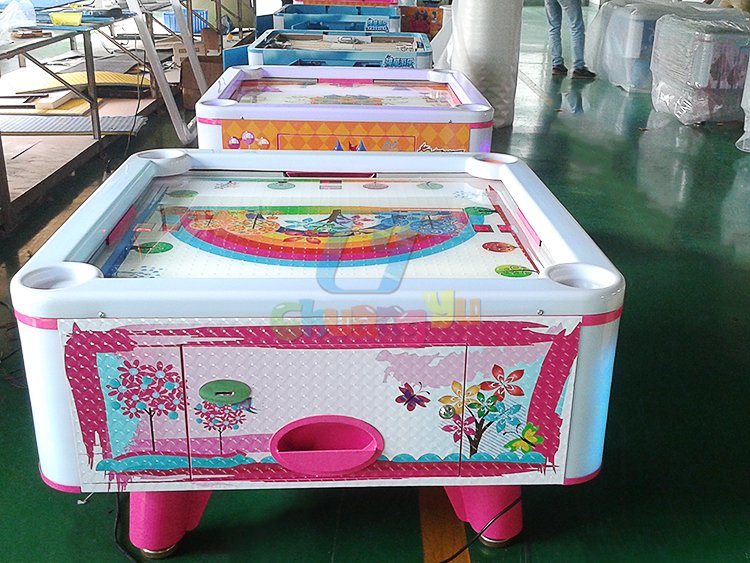 Adult Coin Operated Classic Arcade Games Air Hockey Table