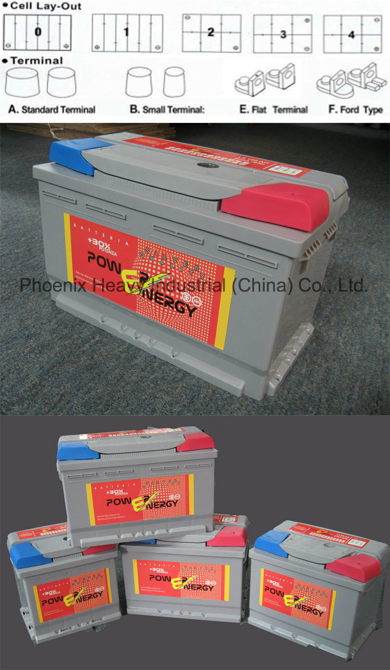 Professional Supplier JIS Dry Charged Battery Automobile Battery