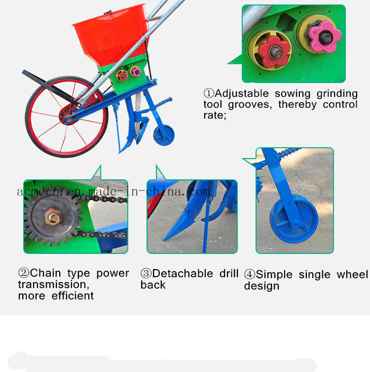 Cheap Price Manual Fertilization Seeding Machine