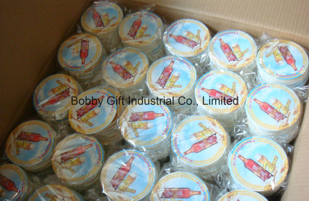 Wholesale Cheap Cartoon Paper Cup Coaster/Cup Mat