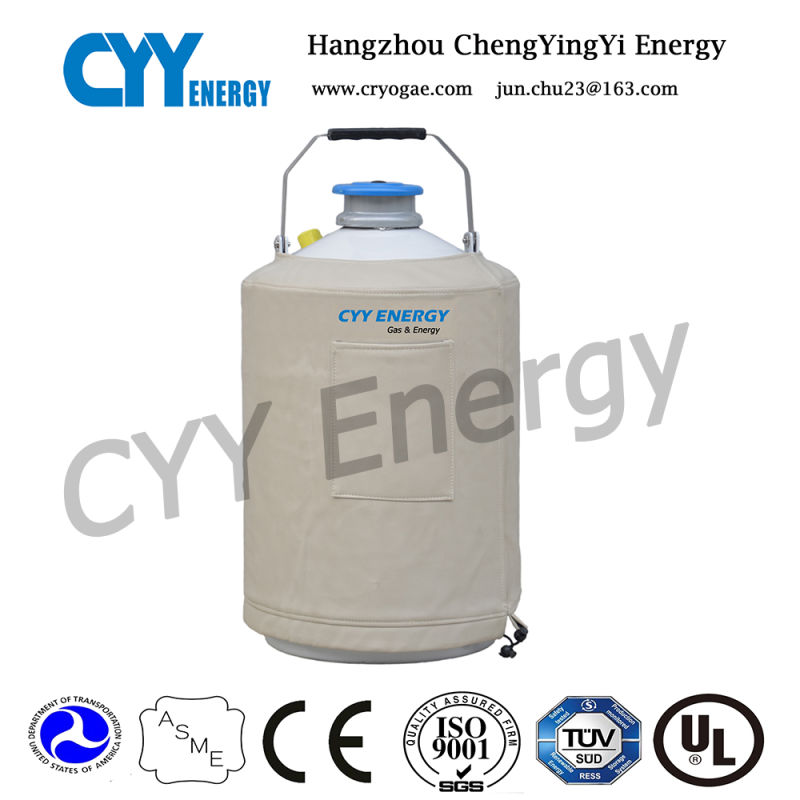High Quality Aluminum Cryogenic Liquid Nitrogen Dewar Flask