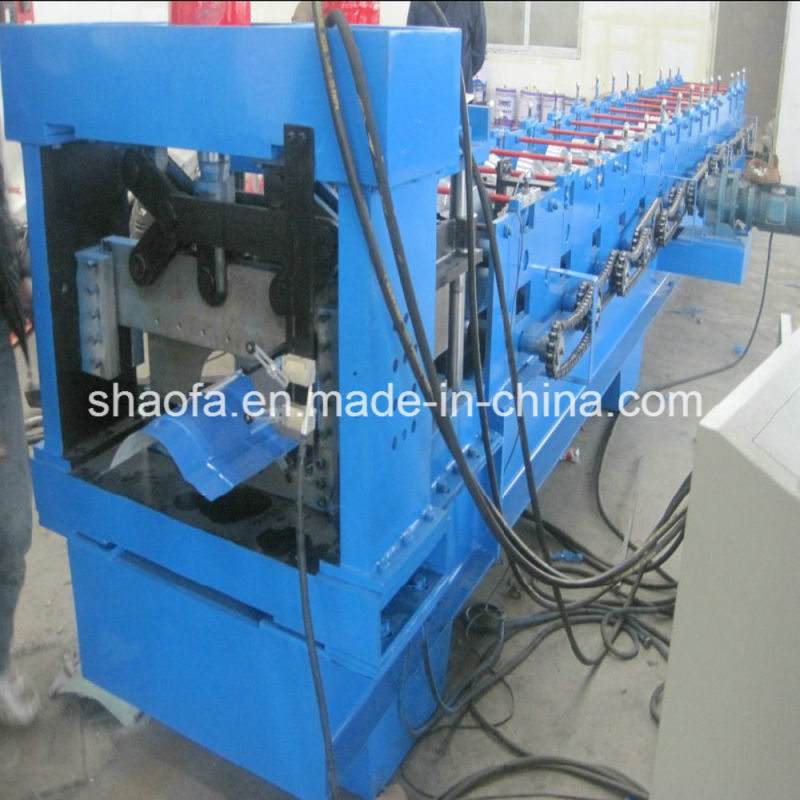 High Quality Galvanized Shaped Roof Ridge Cap Roll Forming Machine