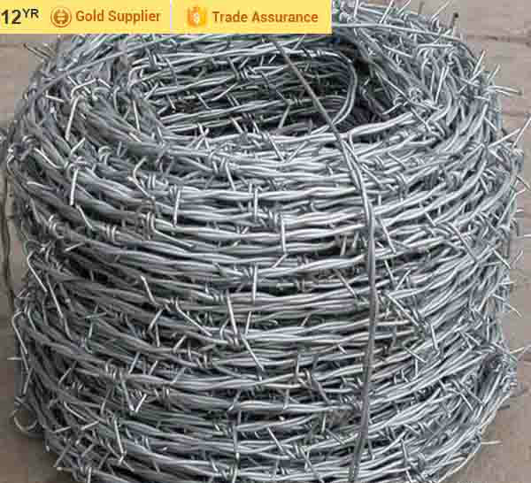 Galvanized Wire Fence Building Barbed Wire Fence Pictures