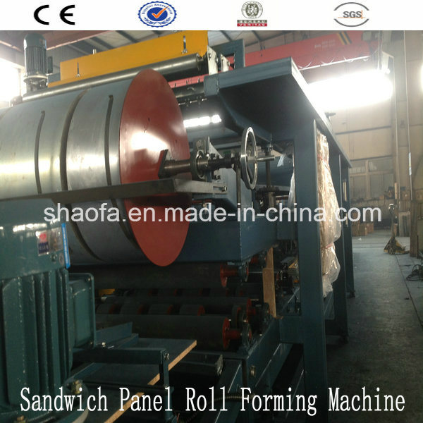 EPS Sandwich Panel Production Line Roofing Sheet Forming Machine