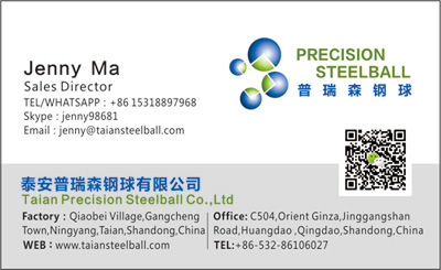 AISI1045 Bicycle Parts Steel Balls with Carbon Steel Material