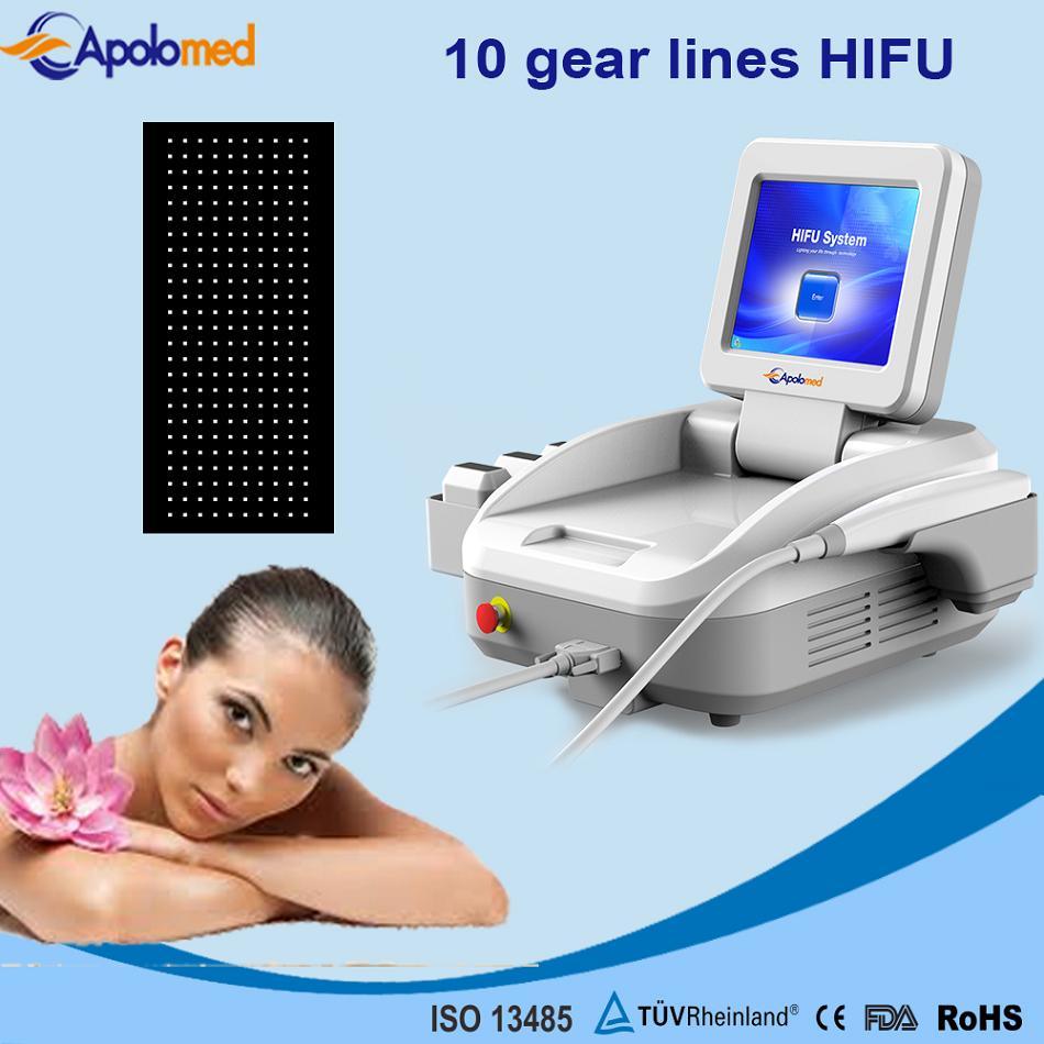 10lines Hifu Machine for Face Lifting