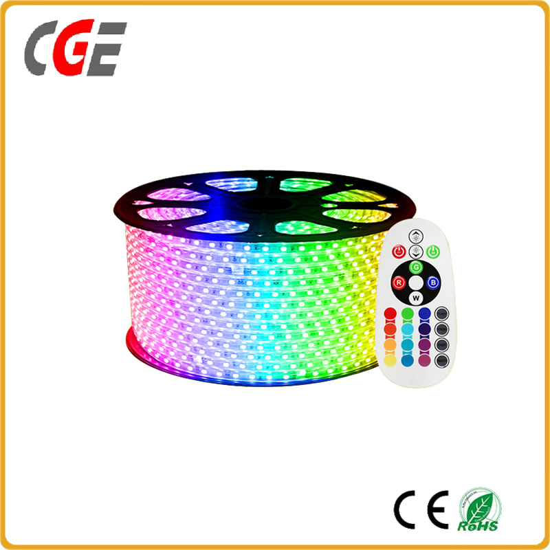220V SMD5050 Flexible Strip Light RGB /Holiday LED Light