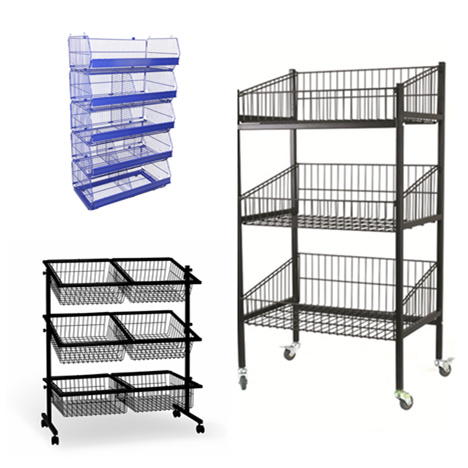 Wire Mesh Display Shelf Rack Wire Mesh Panel Stand